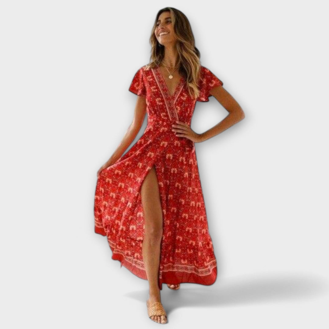 Filipa - sukienka midi boho