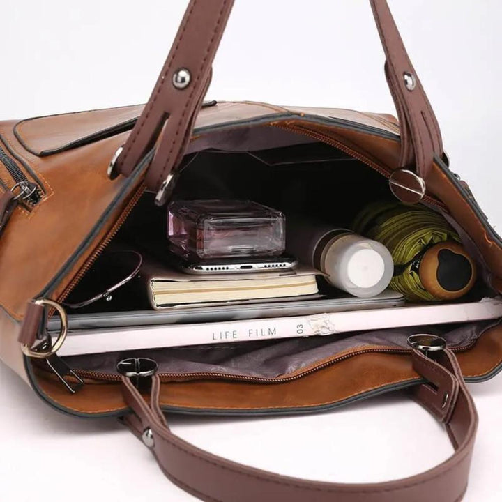 Barbara's Bags - Timeless Elegance Leather Shoulder Bag