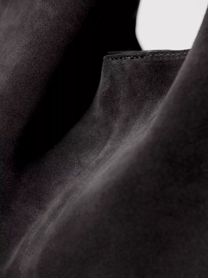 Barbara's Bags - Vintage Luxury Suede Leather Handbag