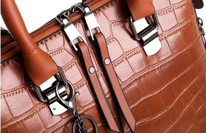 Barbara's Bags - Everyday Elegance 4-Piece Leather Bag Set