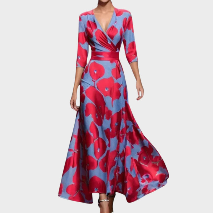 Isadora - sukienka maxi premium ręcznie robiona 