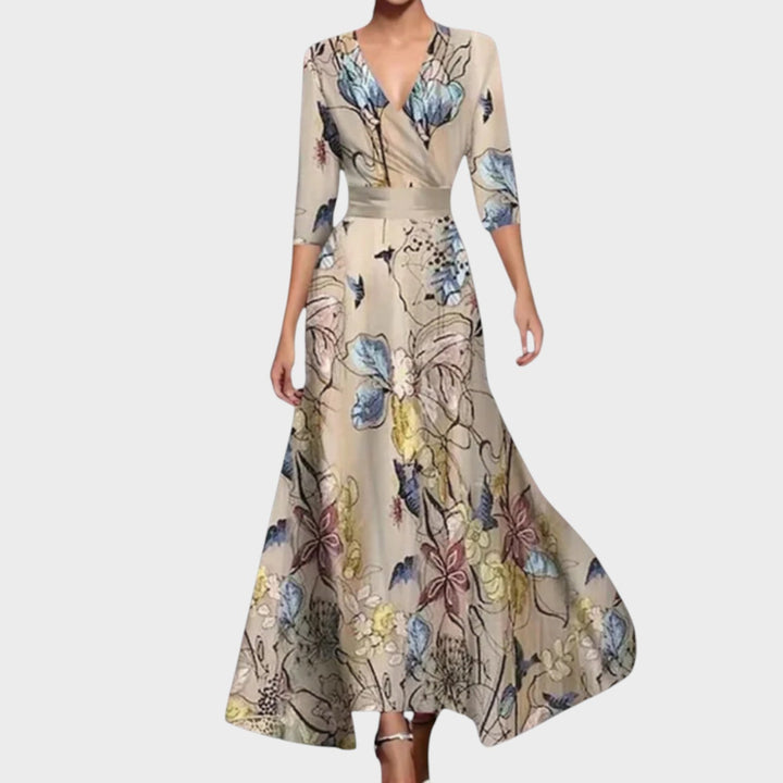 Isadora - sukienka maxi premium ręcznie robiona 