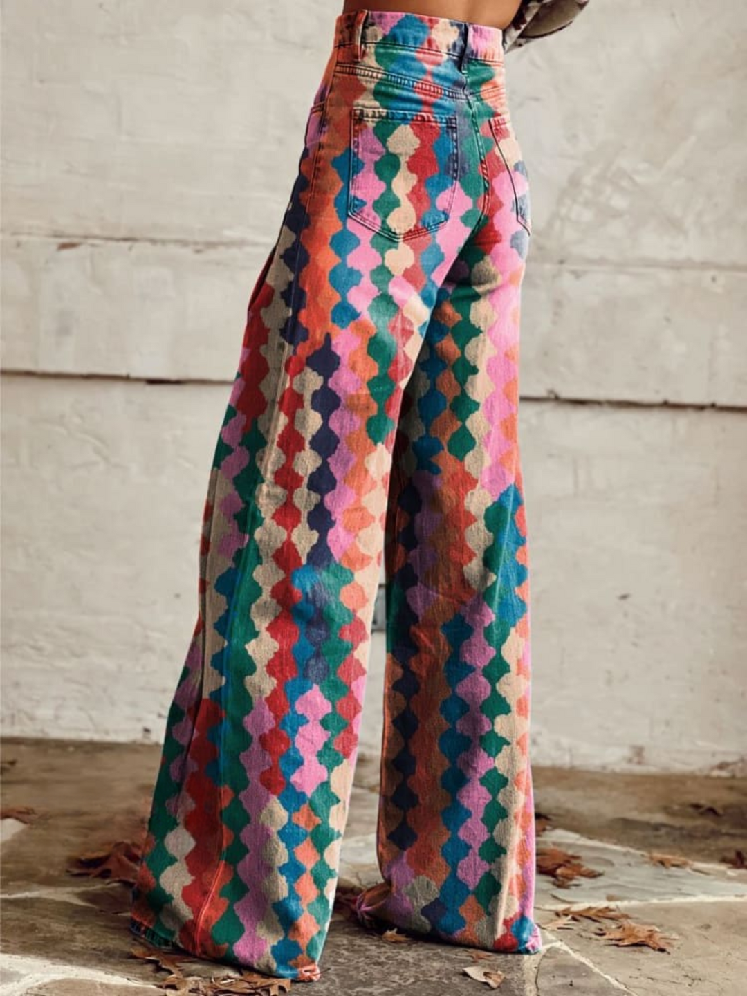 AMÉLIE | Eleganckie i wygodne szerokie spodnie w stylu boho