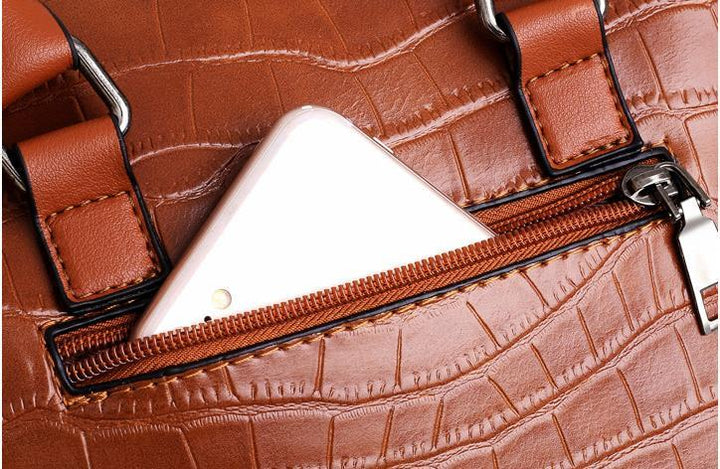 Barbara's Bags - Everyday Elegance 4-Piece Leather Bag Set