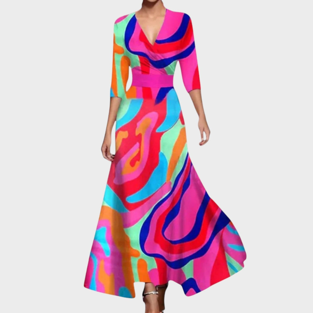 Isadora - sukienka maxi premium ręcznie robiona 