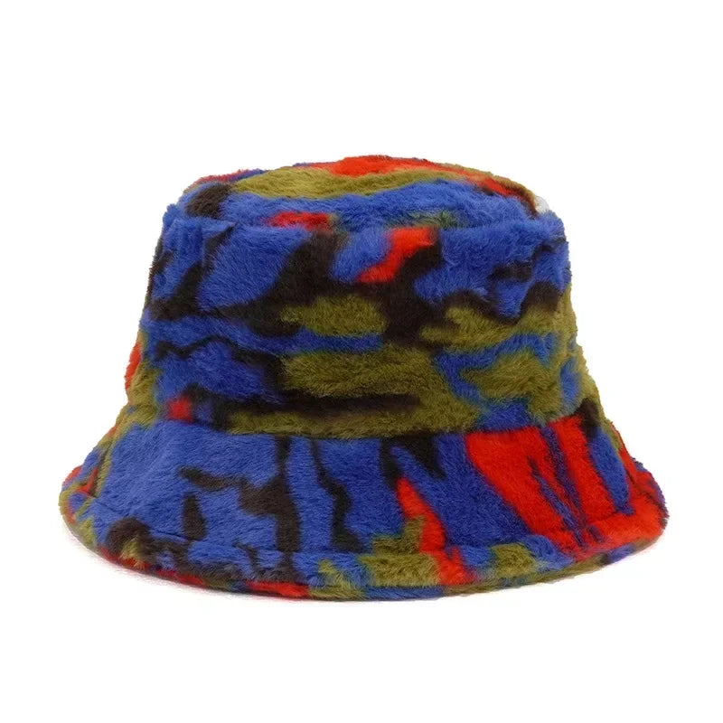 Winter Fur Bucket Hat