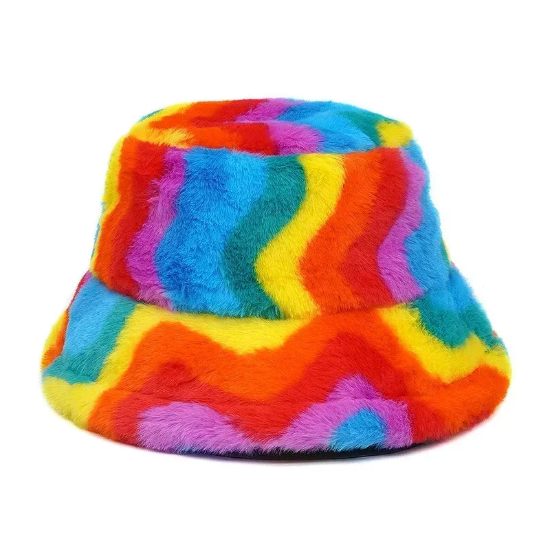 Winter Fur Bucket Hat