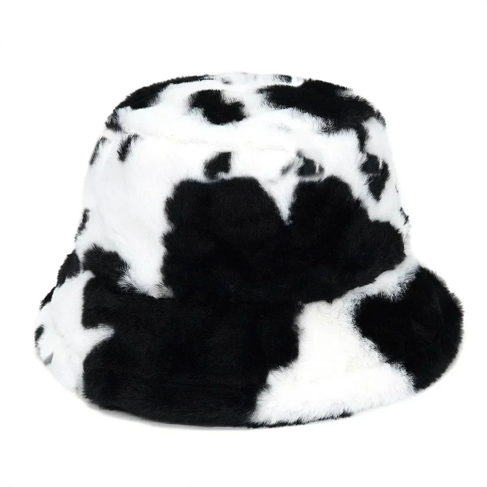 Winter Fur Bucket Hat