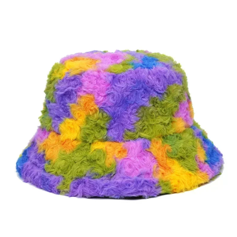 Winter Fur Bucket Hat