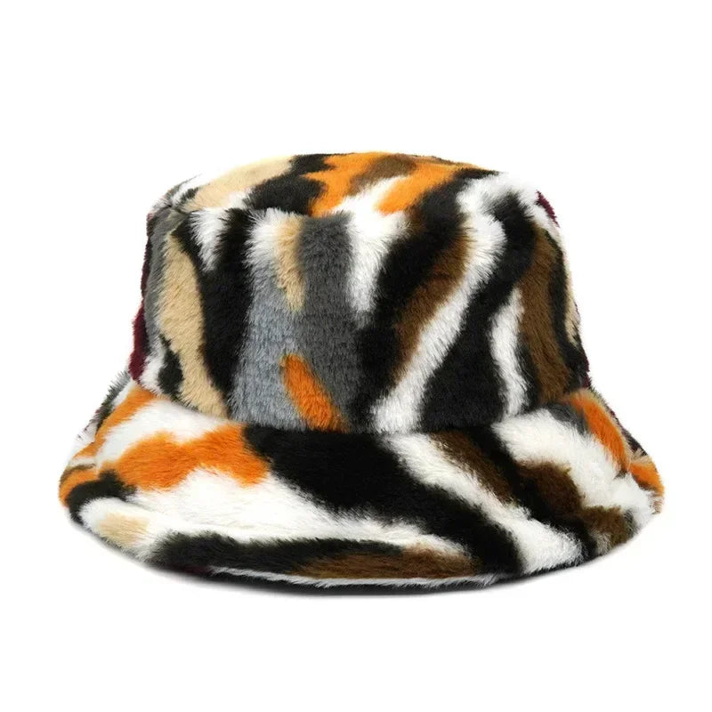 Winter Fur Bucket Hat
