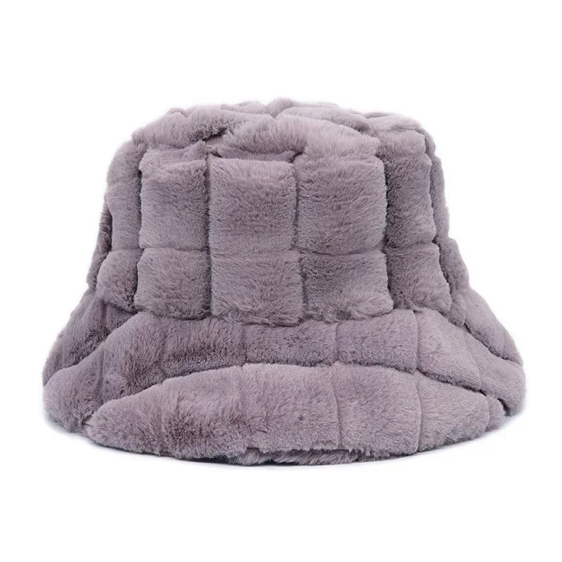 Winter Fur Bucket Hat