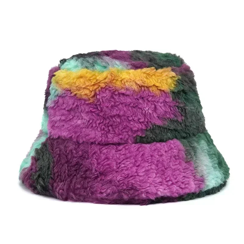 Winter Fur Bucket Hat