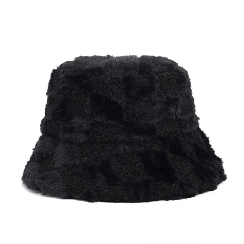 Winter Fur Bucket Hat