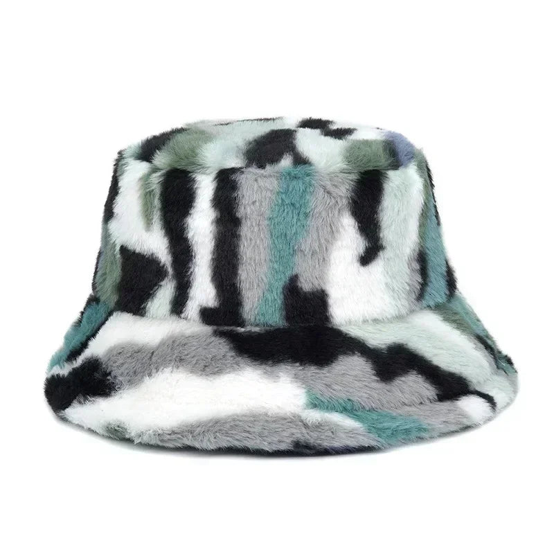 Winter Fur Bucket Hat
