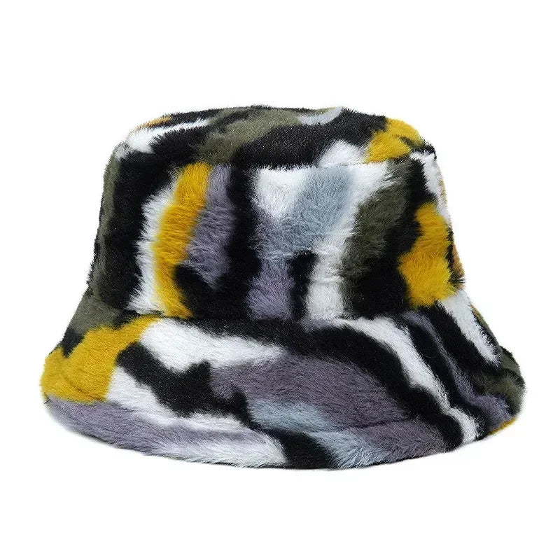 Winter Fur Bucket Hat