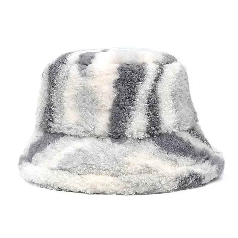 Winter Fur Bucket Hat