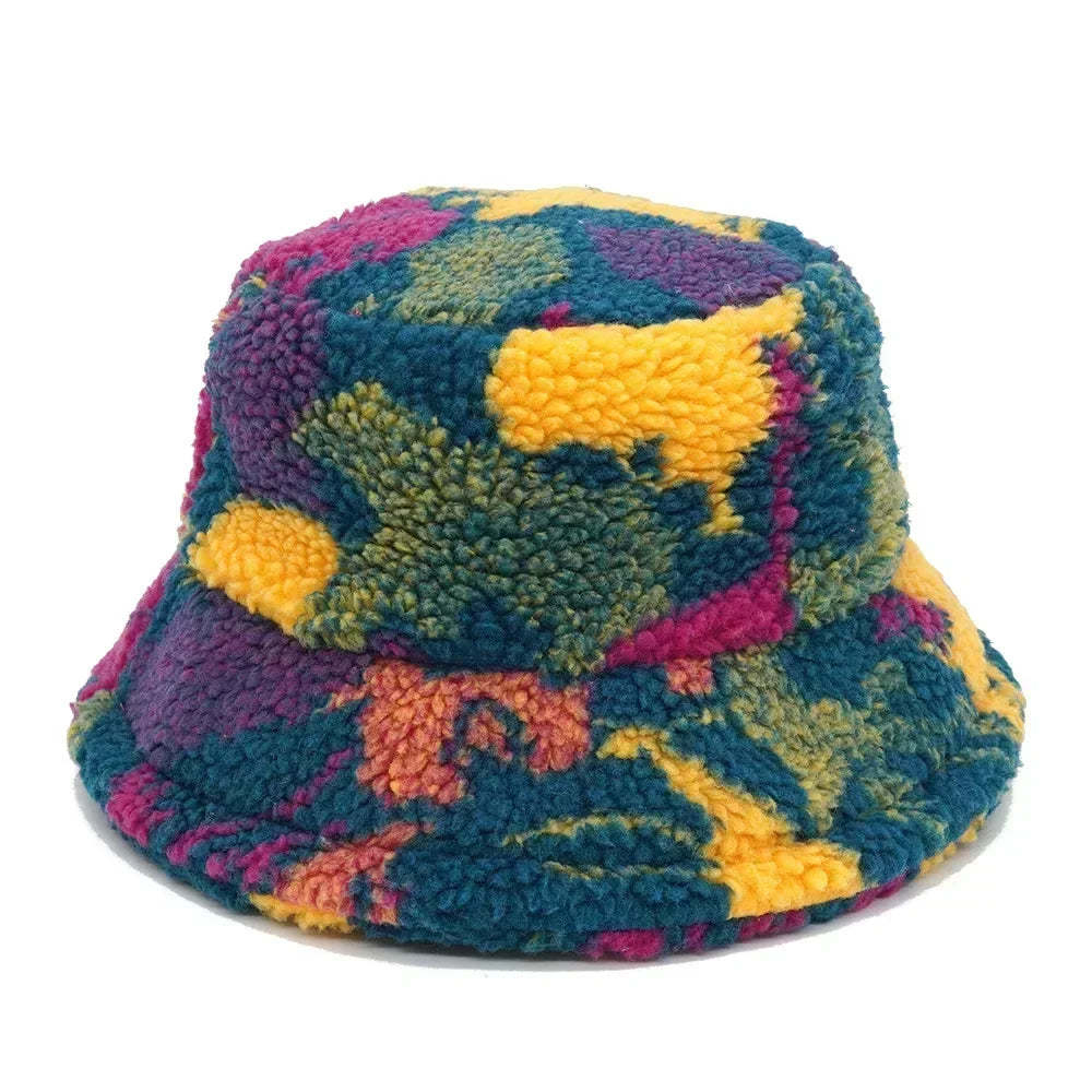 Winter Fur Bucket Hat