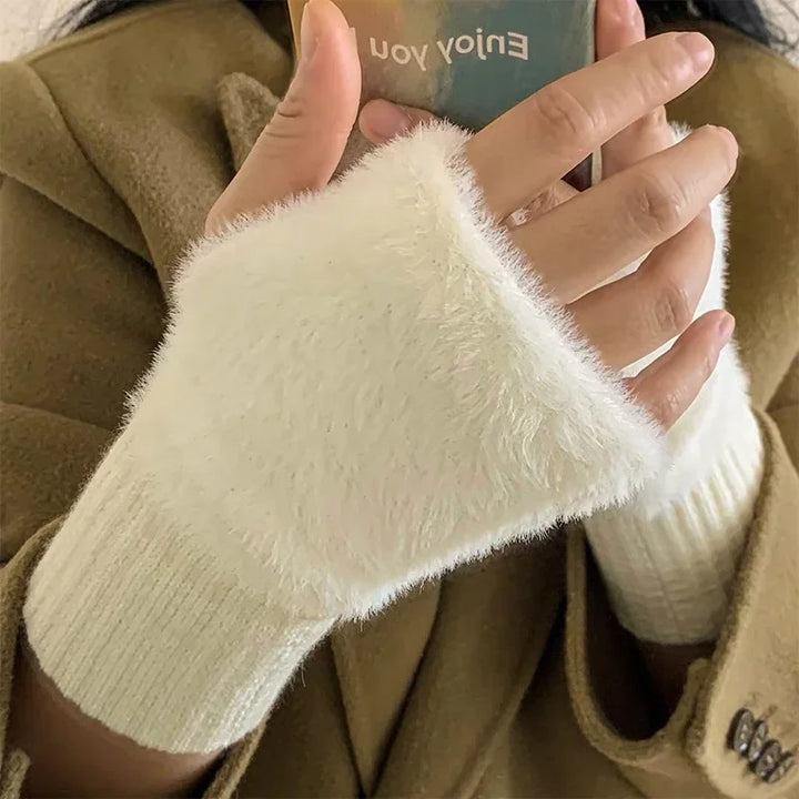 Luxury Mink Fleece Gloves