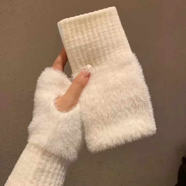 Luxury Mink Fleece Gloves