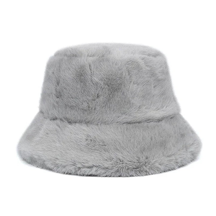 Winter Fur Bucket Hat