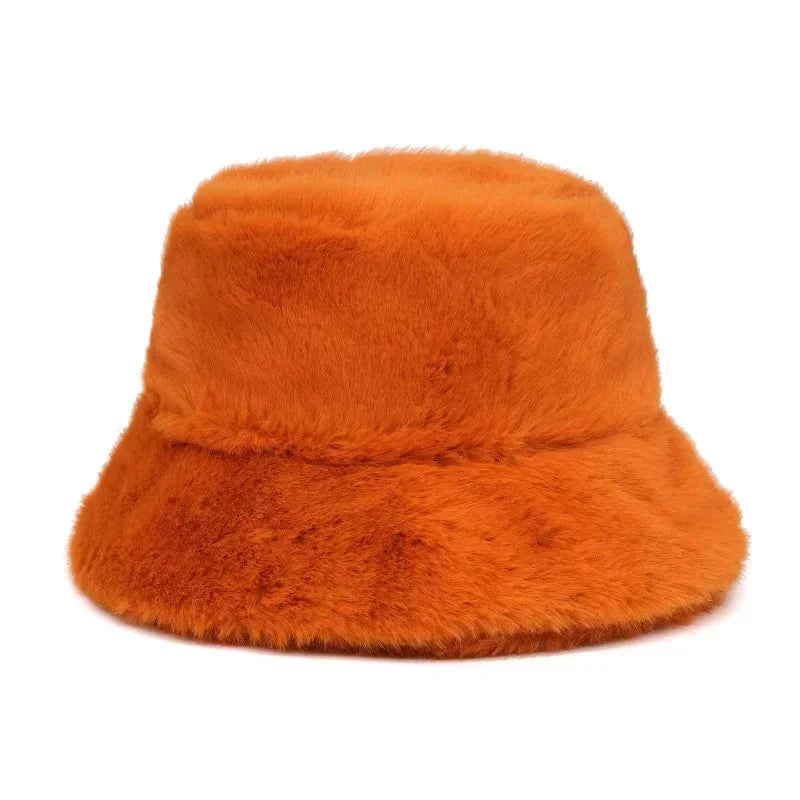 Winter Fur Bucket Hat