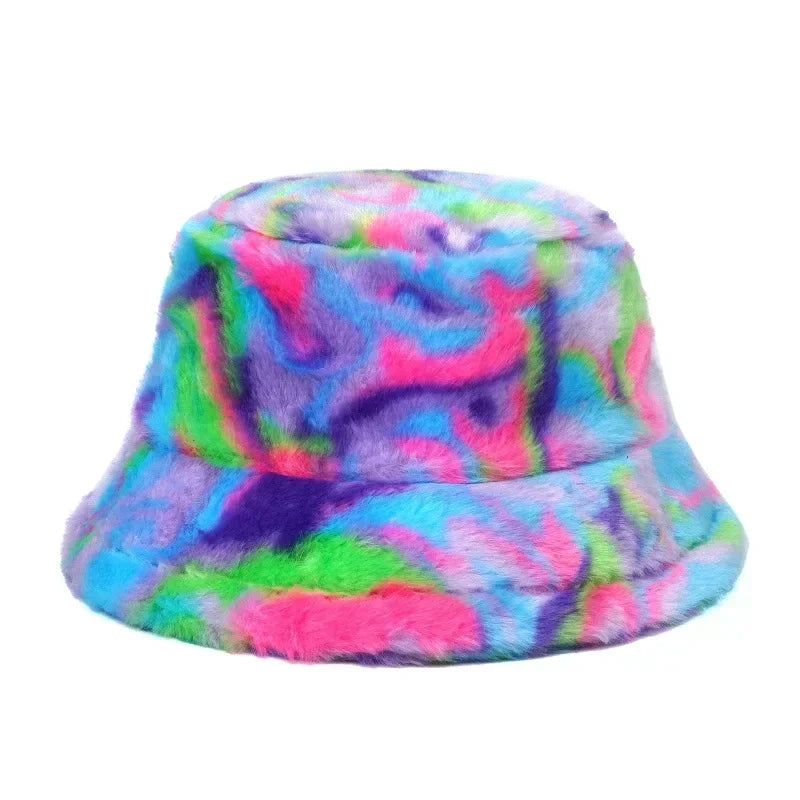 Winter Fur Bucket Hat