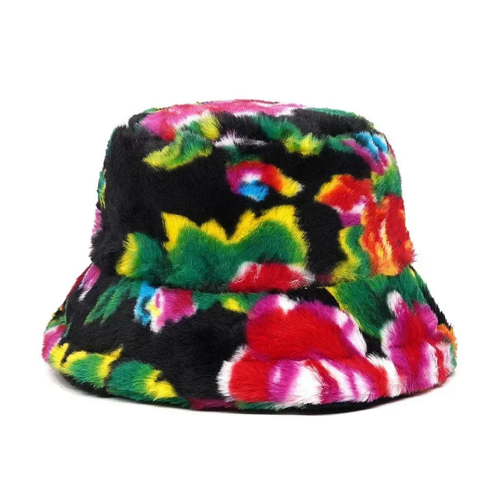 Winter Fur Bucket Hat