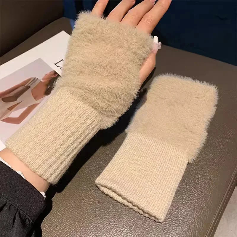 Luxury Mink Fleece Gloves