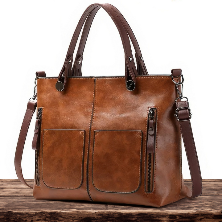 Barbara's Bags - Timeless Elegance Leather Shoulder Bag