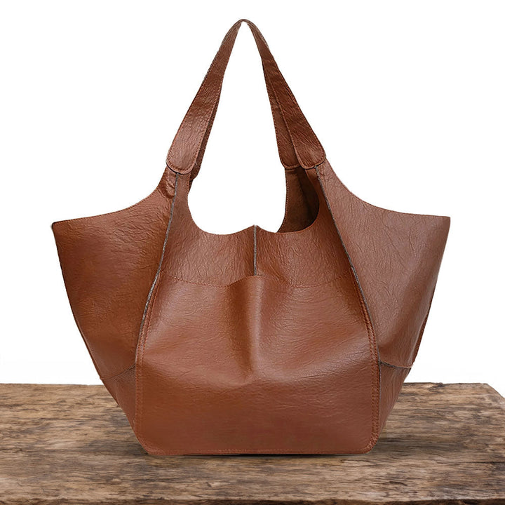 Barbara's Bags - Timeless Allure Leather Tote Bag