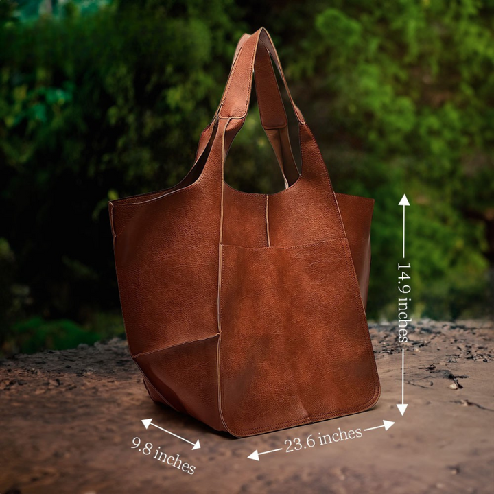 Barbara's Bags - Timeless Allure Leather Tote Bag