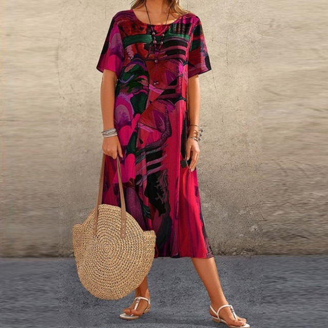 Delfina - Elegancka sukienka midi 