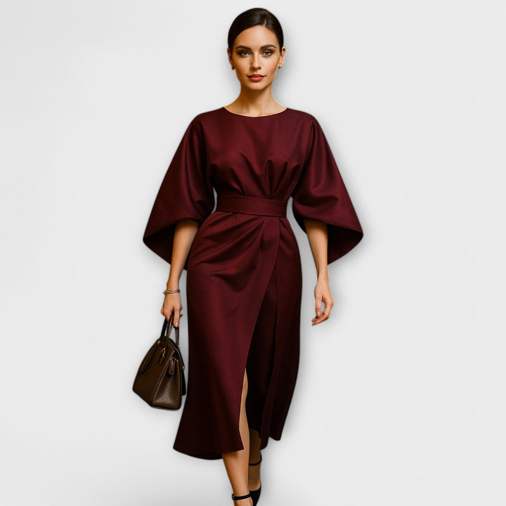 Sara - Elegancka sukienka z rękawami
