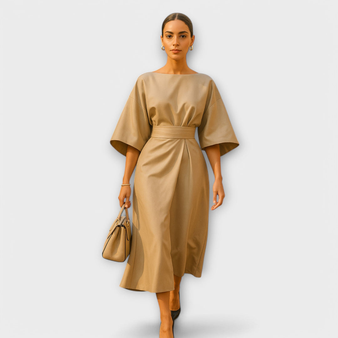 Sara - Elegancka sukienka z rękawami