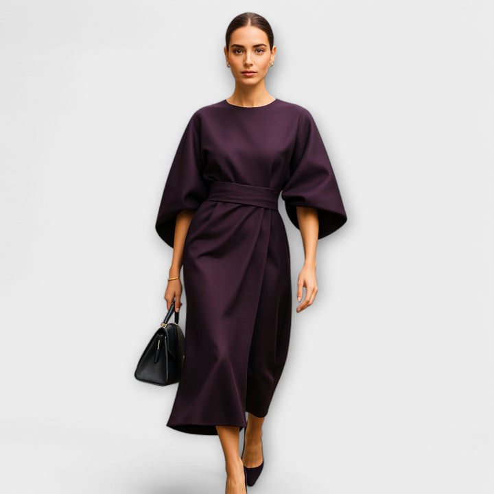 Sara - Elegancka sukienka z rękawami