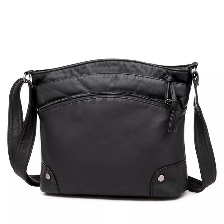 Barbara's Bags - Vintage Charm Leather Crossbody Bag