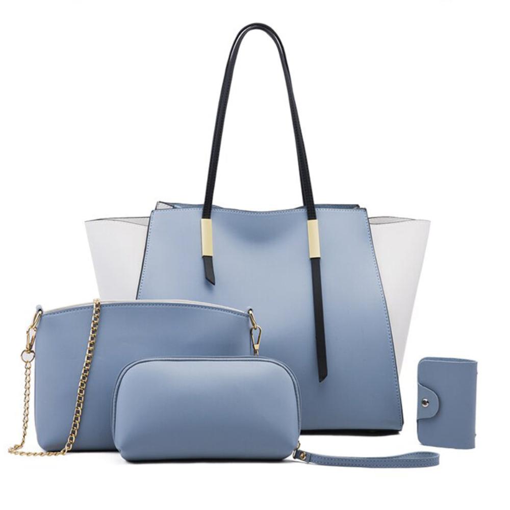 Barbara's Bags - Chic Leather 4-Piece Bag Set