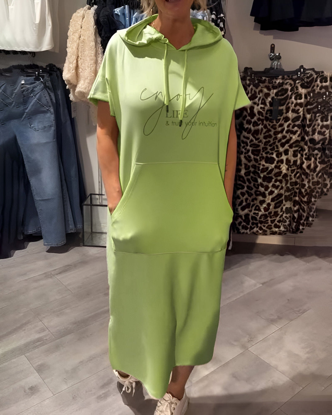 Amira - Stylowa sukienka-sweter 
