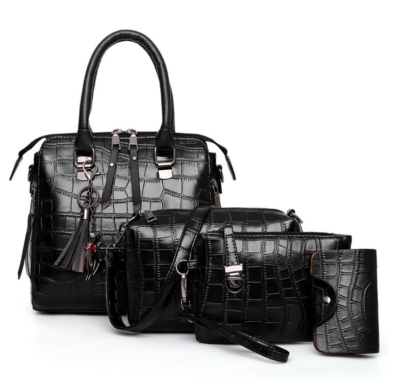 Barbara's Bags - Everyday Elegance 4-Piece Leather Bag Set