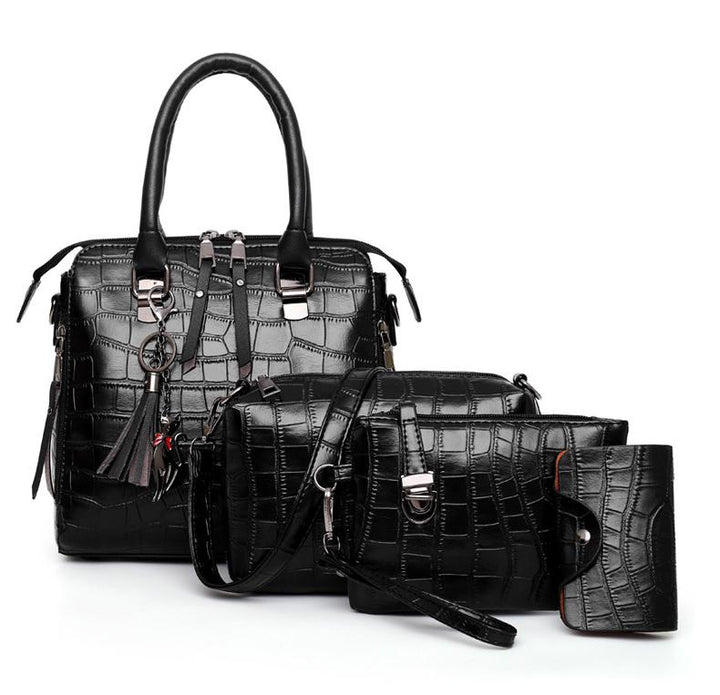 Barbara's Bags - Everyday Elegance 4-Piece Leather Bag Set