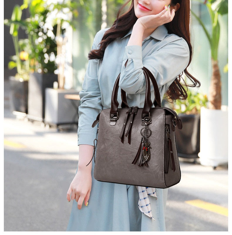 Barbara's Bags - Essential 4-Piece Leather Bag Set