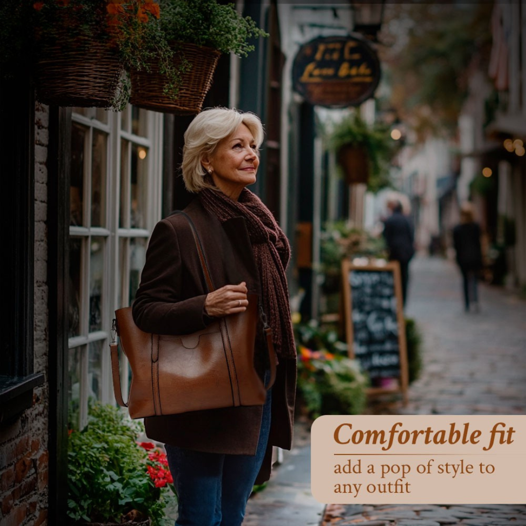 Barbara's Bags - Timeless Vintage Leather Handbag