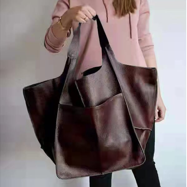 Barbara's Bags - Timeless Allure Leather Tote Bag