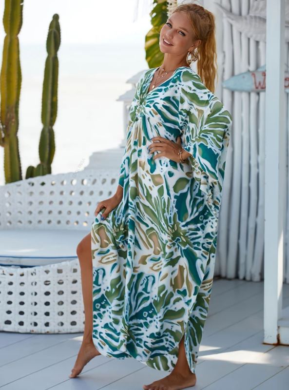 Gabby – Elegancka tropikalna sukienka 