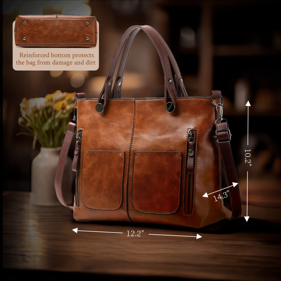 Barbara's Bags - Timeless Elegance Leather Shoulder Bag