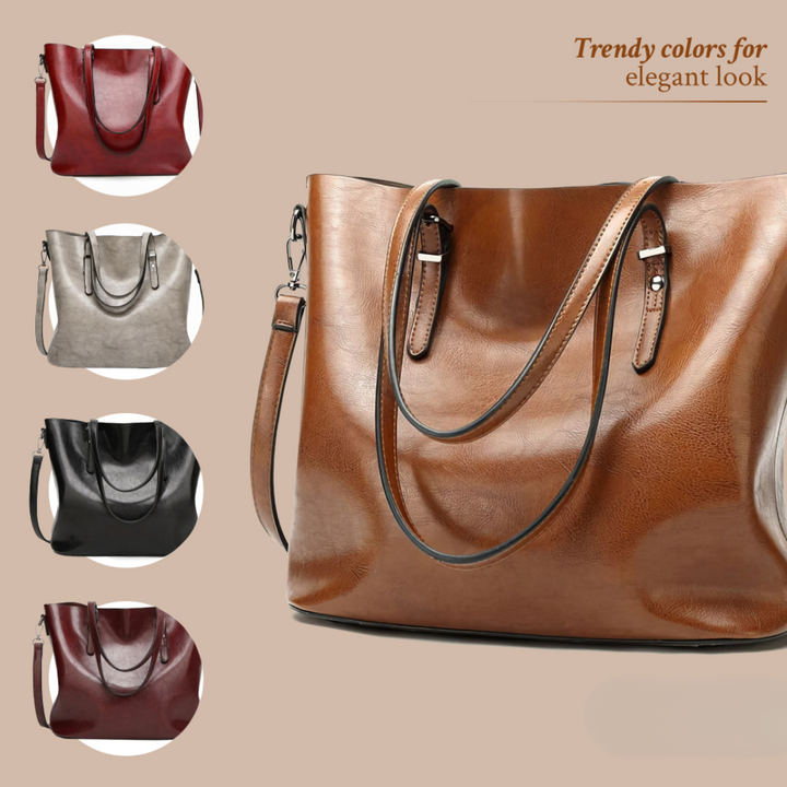 Barbara's Bags - Timeless Vintage Leather Handbag