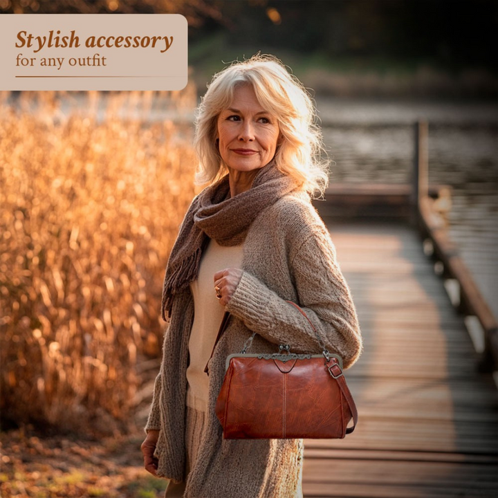 Barbara's Bags - Vintage Classic Leather Bag