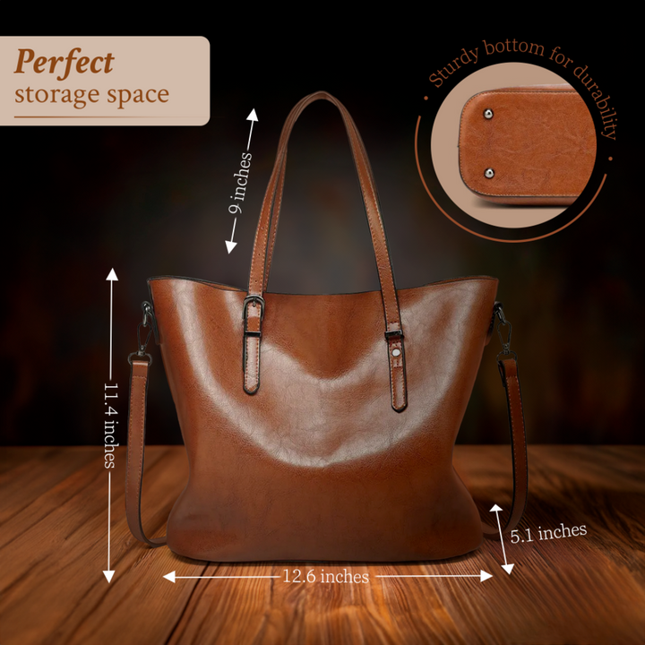Barbara's Bags - Timeless Vintage Leather Handbag
