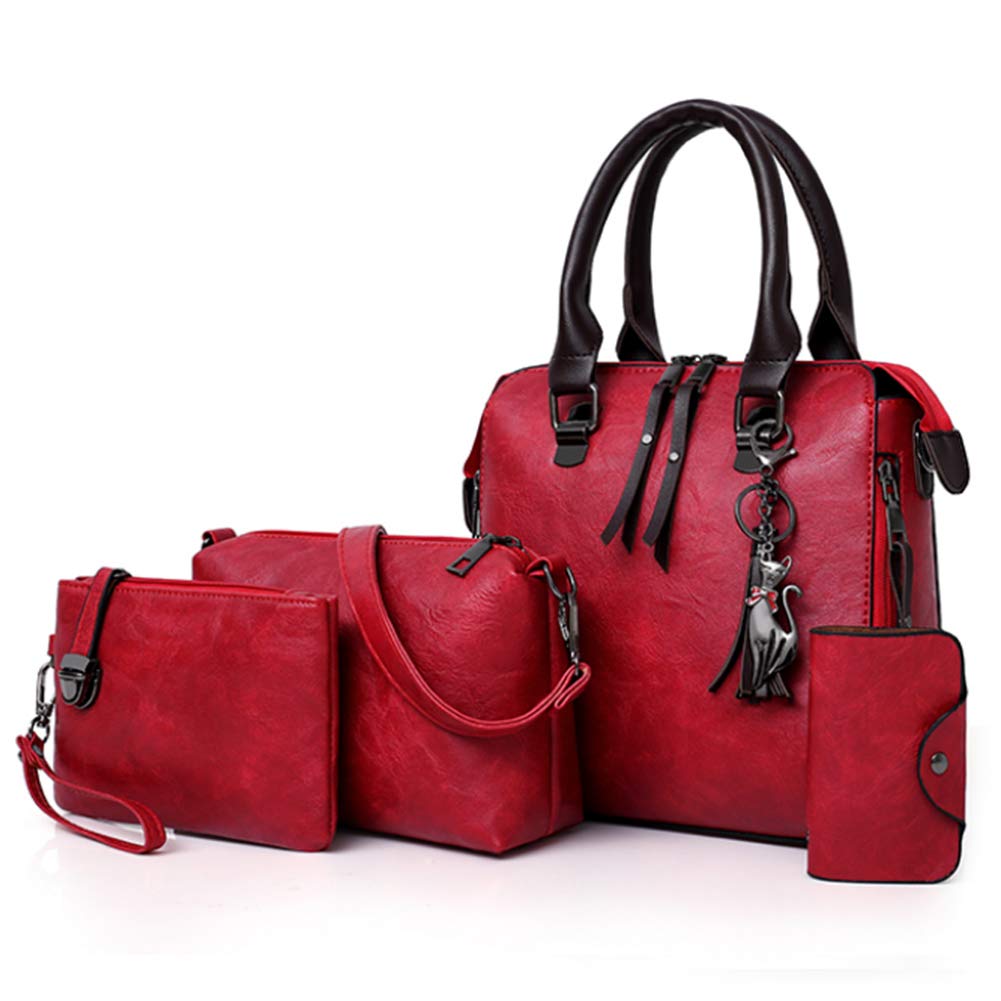 Barbara's Bags - Essential 4-Piece Leather Bag Set