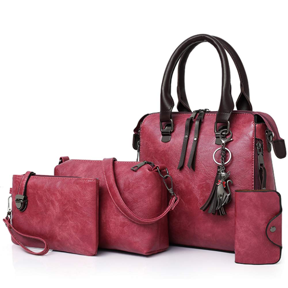 Barbara's Bags - Essential 4-Piece Leather Bag Set